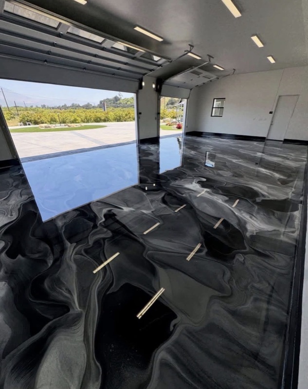 Epoxy flooring installation Eugene Oregon